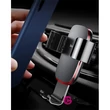 Baseus Metal Age Gravity 4-6" univerzális szellőzőrácsba rögzíthető szürke autós telefon tartó #02