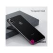 Baseus Simplicity Series iPhone XR fekete/átlátszó TPU tok #01