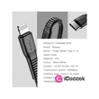 Baseus Tough Series 2m Lightning > USB Type-C fekete töltő és adatkábel #01