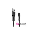 Baseus Tough Series 2A 1m Lightning fekete töltő és adatkábel #02