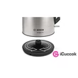 Bosch TWK3P420 DesignLine ezüst fekete vízforraló #02