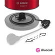 Bosch TWK3P424 DesignLine piros-fekete vízforraló #01