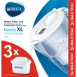 Brita BRH1039273 Marella Memo Maxtra+ 2,4l fehér vízszűrő kancsó #02
