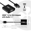 CLUB3D HDMI 1.4 - D-Sub Adapter #01
