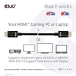 CLUB3D HDMI 2.1 - Ultra High Speed HDMI 4K 120Hz 1,5m kábel #02