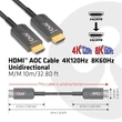 CLUB3D HDMI AOC 4K120Hz - HDMI AOC 8K60Hz 10m kábel #01