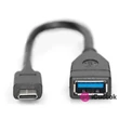 DIGITUS USB 3.0 Type A anya-> USB 3.0 Type C apa 0,15m OTG adapter #01