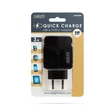 Delight 55044BK hálózati adapter USB + Type-C PD18W gyorstöltéssel fekete #02