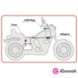 Delight USB töltő motorkerékpárokhoz #01