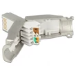 Delock 86427 STP szerszám nélkül szerelhető Cat.6A RJ45 dugó #01