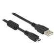 Delock USB2.0–A apa -  Micro-B USB  apa kábel, 1m #01