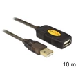Delock USB 2.0 hosszabbító kábel, aktív 10m #01