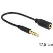 Delock 62498 sztereó jack 3.5 mm 4 pin - sztereó dugó 3.5 mm 4 pin kábel #01