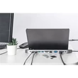 Digitus DA-70888 USB-C 12 portos univerzális notebook dokkoló állomás #02
