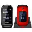 EVOLVEO EP-700 Easy Phone FD 2,4" Dual SIM piros mobiltelefon #01