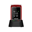 EVOLVEO Easyphone EP-750-FGR 2,8" Dual SIM piros mobiltelefon #01