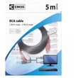 Emos 2RCA-2RCA 5m apa-apa kábel #01