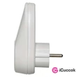 Emos P0072 fehér USB-s aljzat elágazó #01