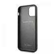 FERRARI iPhone 11 Pro Max függőlegesen csíkozott piros keménytok #02