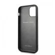 FERRARI iPhone 11 Pro függőlegesen csíkozott piros keménytok #02