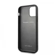 FERRARI iPhone 11 függőlegesen csíkozott piros keménytok #02