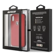 Ferrari Heritage iPhone XR piros csíkos/kemény tok #02