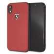 Ferrari Heritage iPhone XR piros csíkos/kemény tok #01