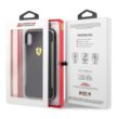 Ferrari SF Racing Shield iPhone XR fekete karbon hatású tok #02