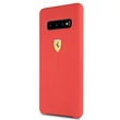 Ferrari Samsung S10 Plus SF piros szilikon tok #01