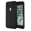 Ferrari SF iPhone 8 Plus fekete szilikon tok #01