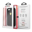 Ferrari SF iPhone 8 fekete szilikon tok #02