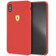 Ferrari SF iPhone XS MAX piros szilikon tok #01