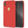 Ferrari SF iPhone XS MAX piros szilikon tok #01