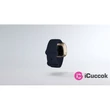 Fitbit Versa 3 aluminium éjkék-bársonyos arany okosóra #06