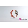 Fitbit Versa 3 aluminum agyag rózsaszín-bársonyos arany okosóra #01