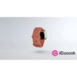 Fitbit Versa 3 aluminum agyag rózsaszín-bársonyos arany okosóra #06