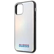 GUESS iPhone 11 Pro Max színváltó ezüst kemény tok #01