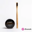 Garett Beauty Smile aktív szénpor + bambusz fogkefe szett #03