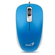 Genius DX-110 USB kék-fekete egér #01