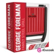 George Foreman 25040-56 Steel családi piros kontakt grill #06