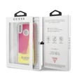 Guess California Huawei Psmart sötétben világító pink homok tok #02
