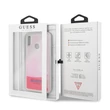 Guess Huawei Psmart sötétben világító átlátszó pink homok tok #02