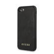 Guess Saffiano iPhone 8 fekete szilikon tok #01