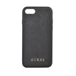 Guess Saffiano iPhone 8 fekete szilikon tok #07