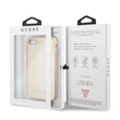 Guess iPhone 8 arany színváltós/kemény műbőr tok #02