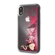 Guess iPhone XR csillám szíves tok #01