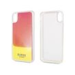 Guess iPhone XR homok/pink sötétben világító tok #03