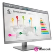 HP 27" 1FH52AAR EliteDisplay E273q QHD IPS LED VGA HDMI DP ezüst-fekete monitor #02