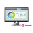 HP 20" M1F41AA EliteDisplay E202 HD+ IPS LED VGA HDMI DP monitor #01