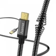 Hama 173625 USB "ELITE - METAL" 1,5m Micro USB adatkábel #01